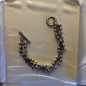 Silpada 925 silver DNA bracelet